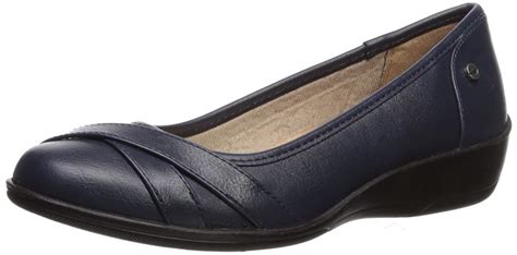 navy blue flats size 10